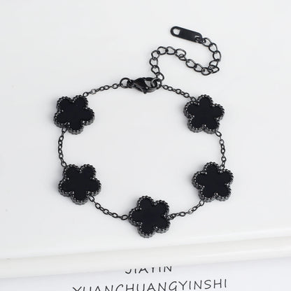 Floral Charm Bracelet