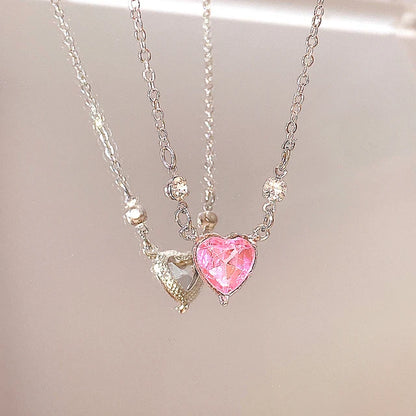 Y2K Heart Necklace